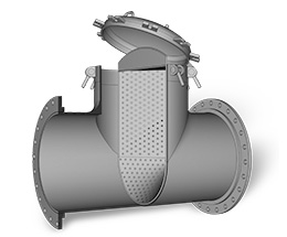 Tee Strainer shown as an example of a Fabricated Product