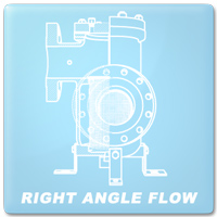 Right Angle Flow Option